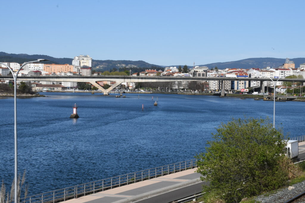 Vista de Pontevedra, etapa del Camino de Santiago Portugués
